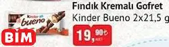 KİNDER BUENO  FINDIK KREMALI GOFRET